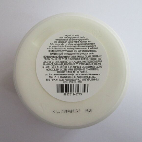 Avon Planet Spa Perfectly Purifying W/ Dead Sea Minerals Body Butter 6.7floz NEW - Picture 2 of 4
